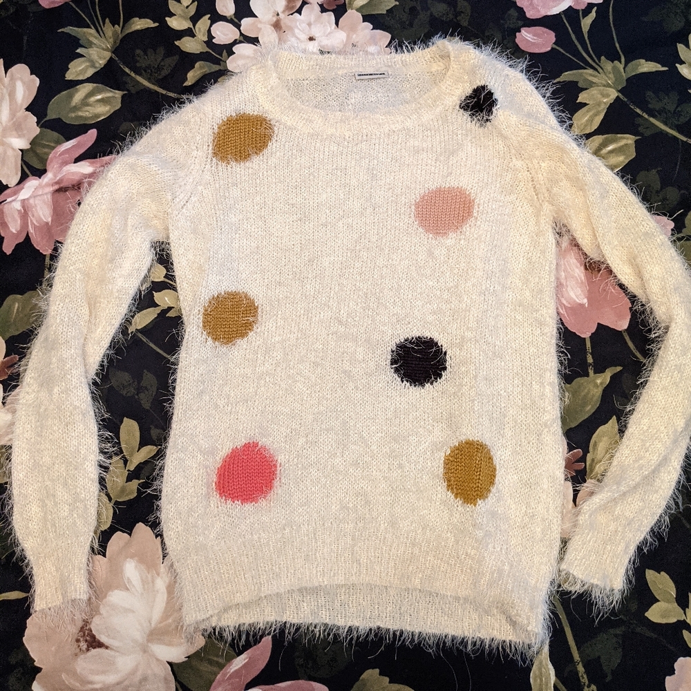 Noisy May Feathered Sweater